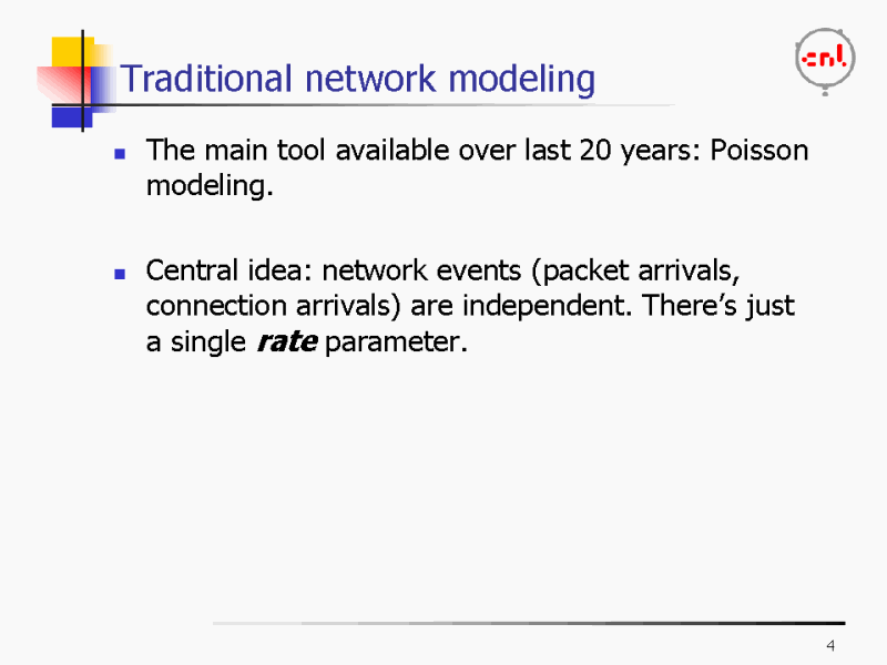 network modeling thesis