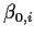 $\beta_{0,i}$