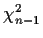 $\chi_{n-1}^2$