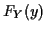 $\displaystyle F_Y(y)$