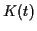 $\displaystyle K(t)$