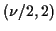 $ (\nu/2,2)$