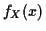 $ f_X(x)$