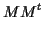 $\displaystyle MM^t$