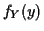 $ f_Y(y)$