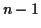 $ n-1$