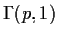 $ \Gamma(p,1)$
