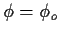 $\phi=\phi_o$
