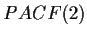 $\displaystyle PACF(2)$