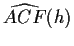 $ \widehat{ACF}(h)$