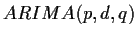 $ ARIMA(p,d,q)$