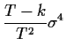 $\displaystyle \frac{T-k}{T^2}\sigma^4
$