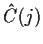 $ {\hat C}(j)$