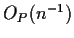 $ O_P(n^{-1})$