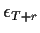 $ \epsilon_{T+r}$