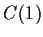 $C(1)$