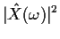$\displaystyle \vert{\hat X}(\omega)\vert^2
$