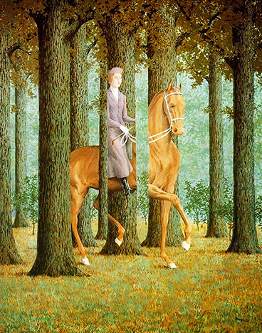 Le Blanc Seing (1965) par René Magritte