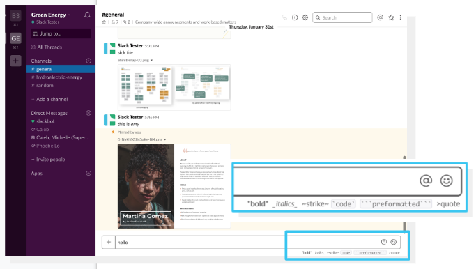 Issue of Formatting Text