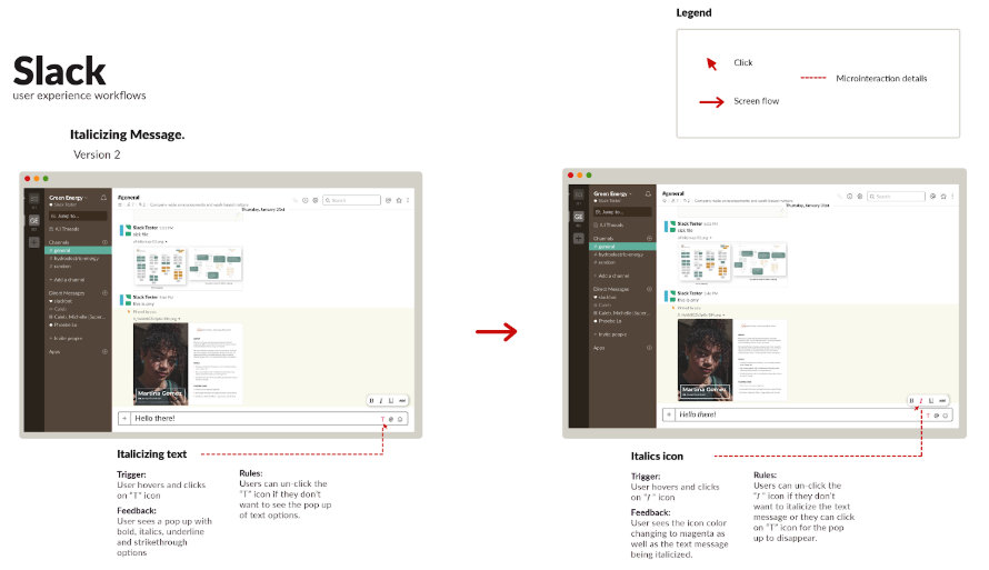 Solution 2 Adding ‘T’ icon for text format