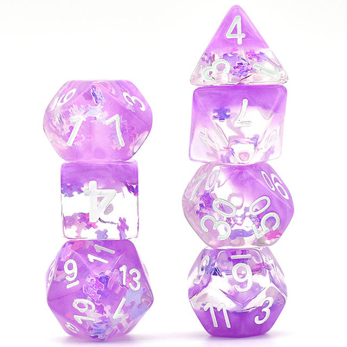 DND dice that are purple
